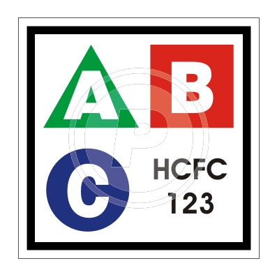 Calco ABC HCFC Chapa Baliza